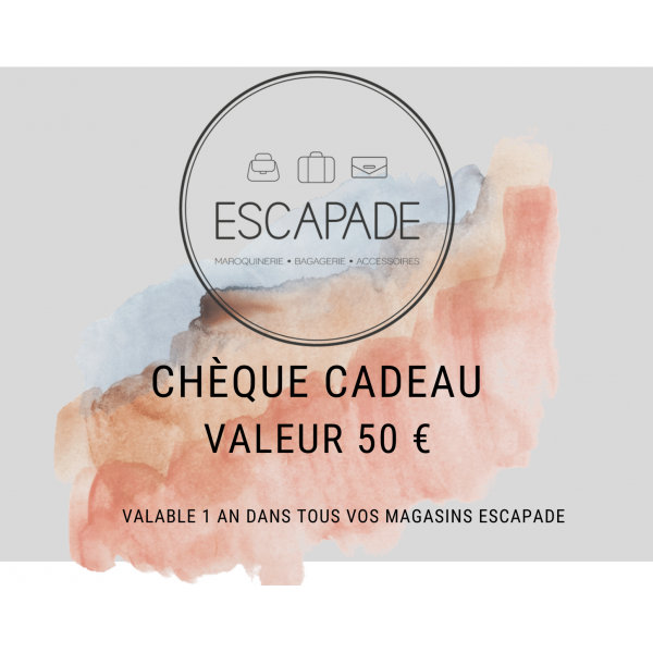 CHÈQUE CADEAU 50 €