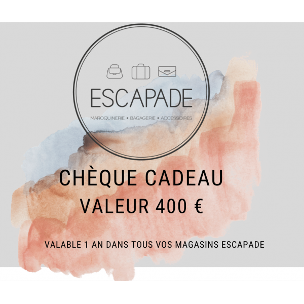 CHÈQUE CADEAU 400 €